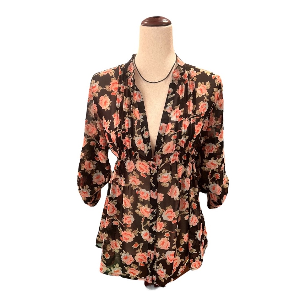 Flowy & Flowery Top